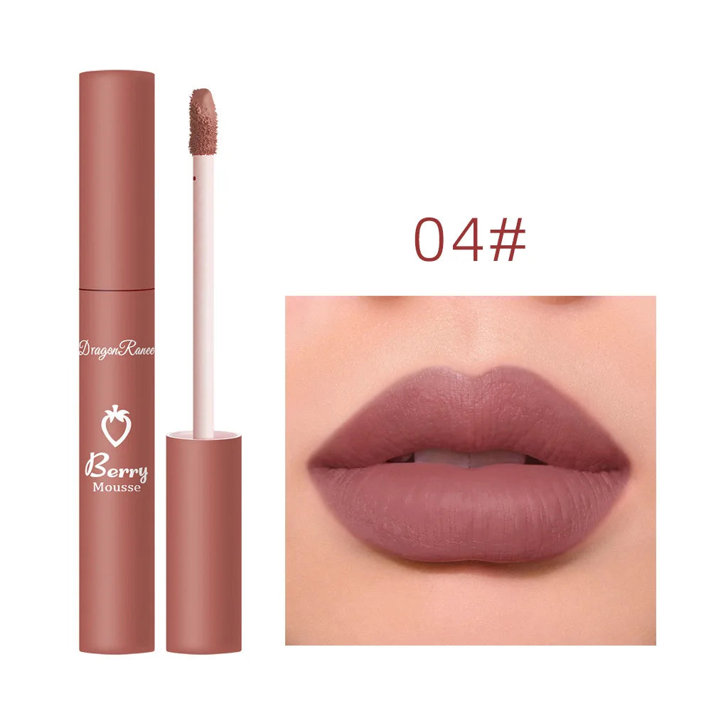 Dragon Ranee Velvet Matte Liquid Lipstick – Waterproof Long-Lasting