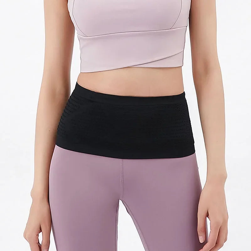 Unisex Running Waist Pack – Lightweight Nylon Gym Belt Bag