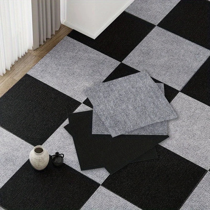 30x30 cm Single Pack Self-Adhesive Rug/Mat Non-Slip Floor Sticker Living Room Rug/Non-Slip Self-Adhesive Floor Sticker. Oasis Select