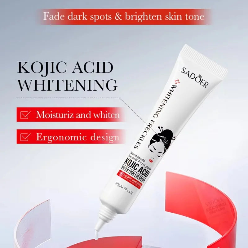 SADOER Kojic Acid Retinol Eye Cream – Brighten & Firm Eye Cream Oasis Select