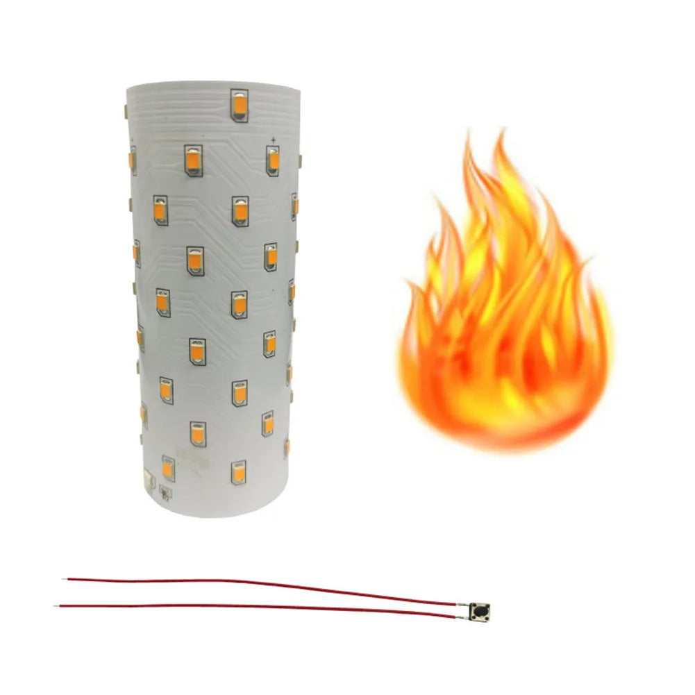 3.7V 51 LED Flame Light Circuit Board – 3 Modes Solar Candle LED Circuit Board Oasis Select