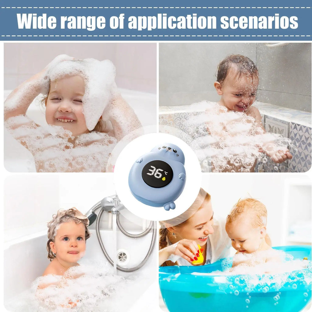 Baby Bath Temperature Meter Floating Digital Water Baby Bath Temperature Meter LED Display Temperature Tester Safety Monitor Oasis Select