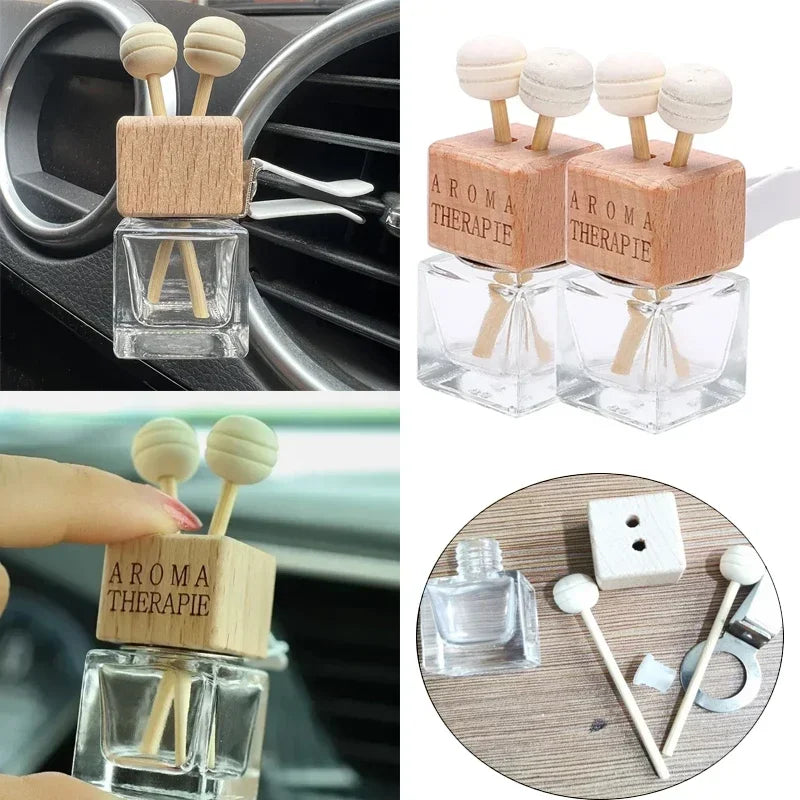 1-60PCS Car Air Vent Perfume Clip 360° Rotatable Air Vent Fragrance Diffuser DIY Car Accessories Interior Decoration Oasis Select