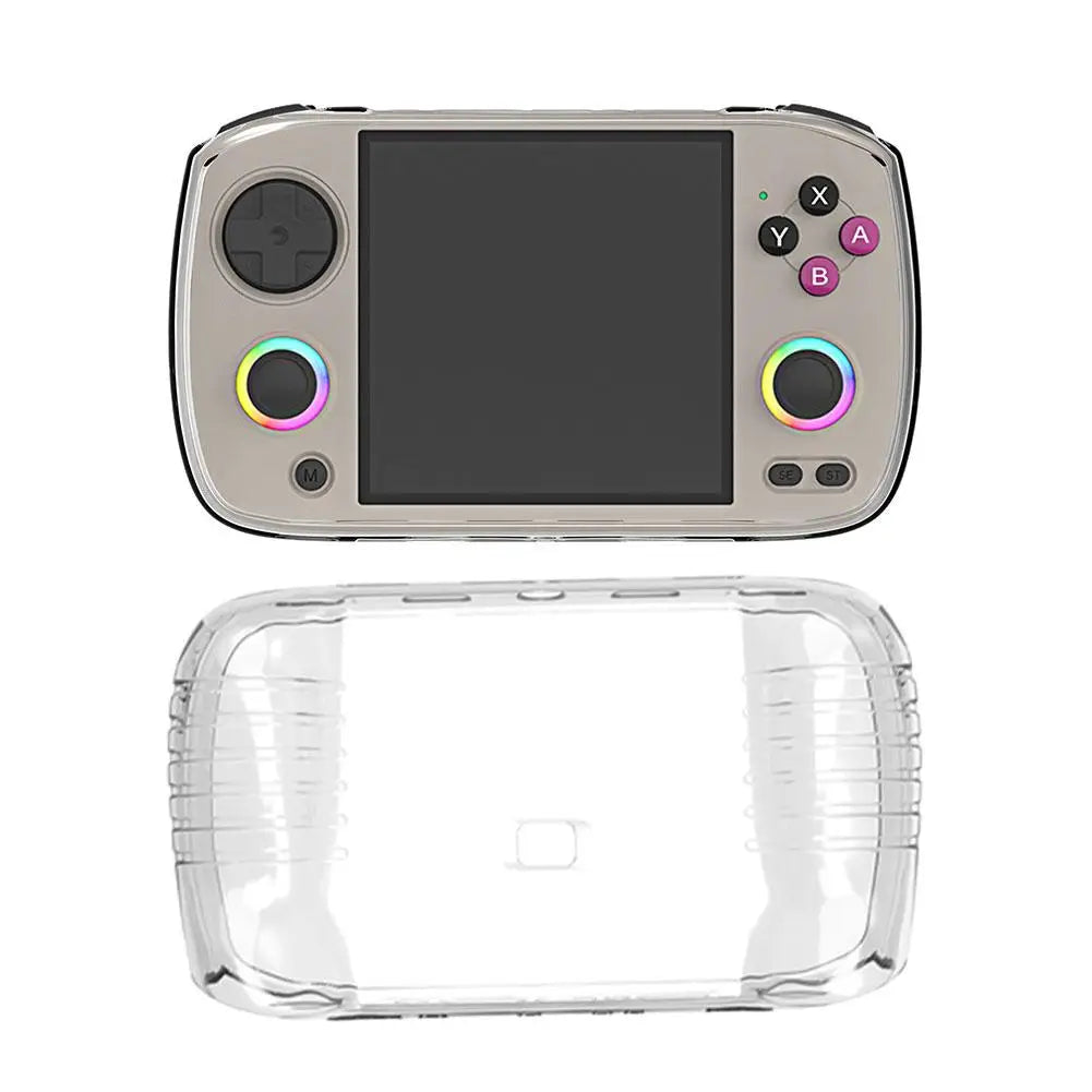 For Anbernic RG CubeXX Soft Rubber TPU Protective Shell Gaming Handheld Transparent Protective Case Anti-Scratch Accessories Oasis Select