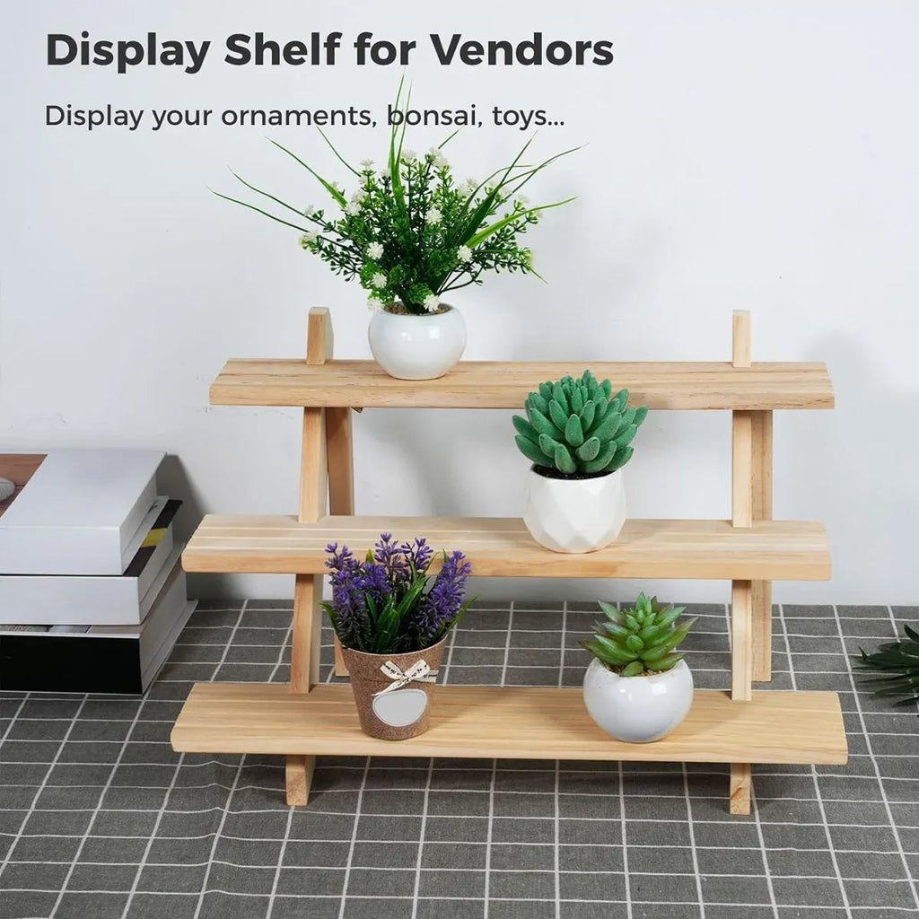 Wooden display rack, ear stud rack, perfume, jewelry, ear ring storage rack, desktop small commodity display rack Oasis Select