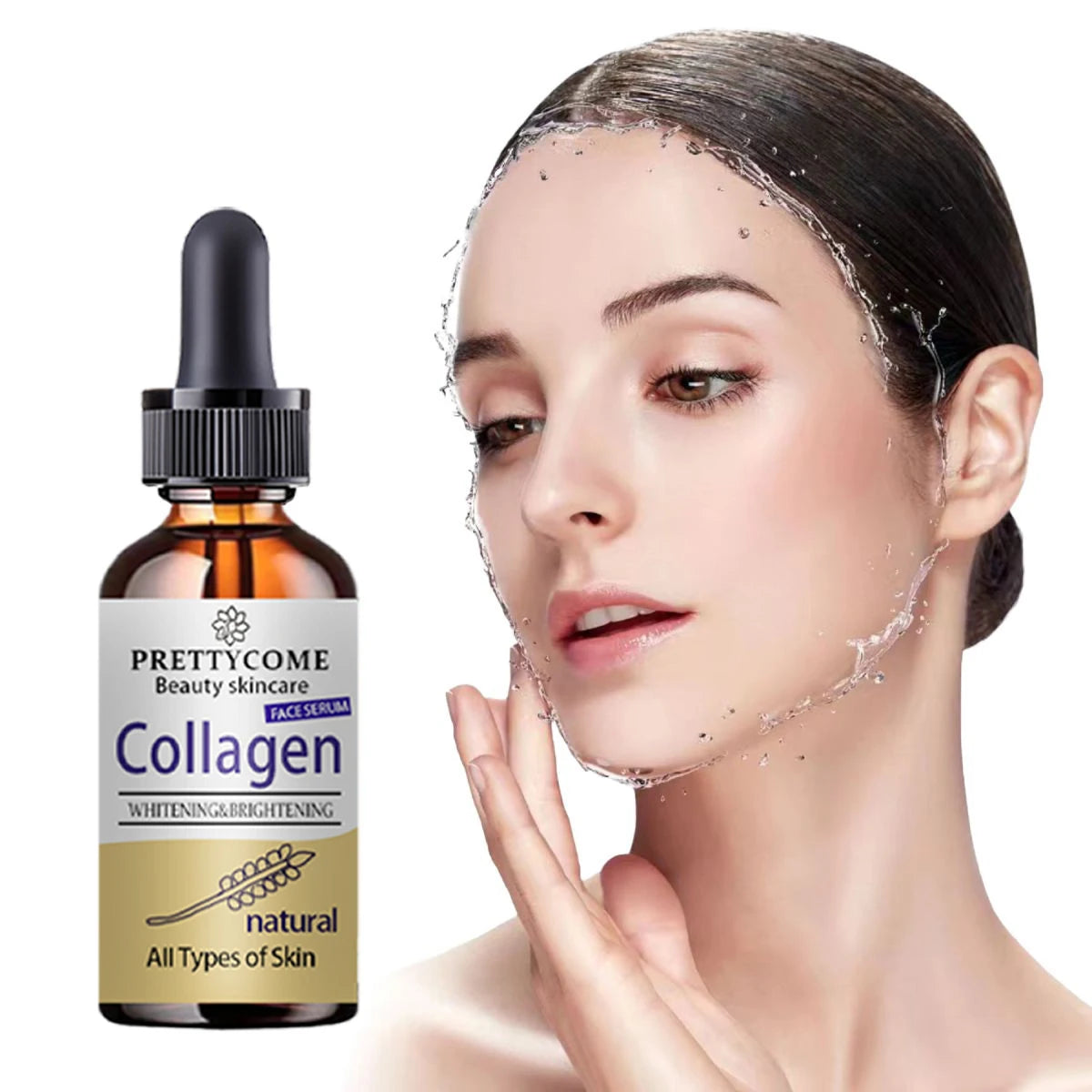 Collagen & Hyaluronic Acid Facial Essence – Moisturizing Serum