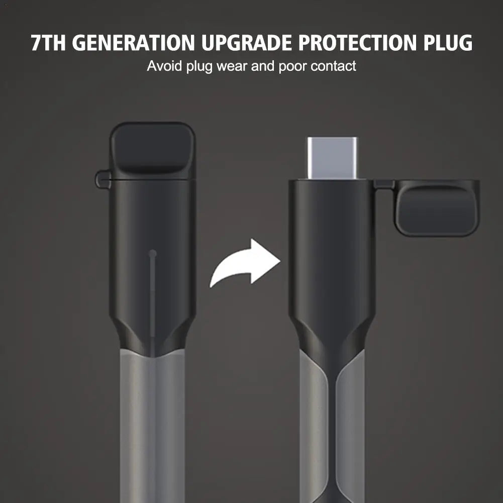 Silicone USB Cable Protector & Wire Winder – Micro/USB-C