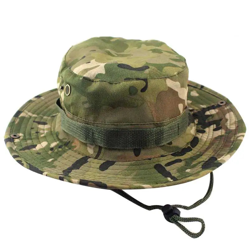 Camouflage Boonie Hat | Outdoor Fishing & Camping Sun Hat