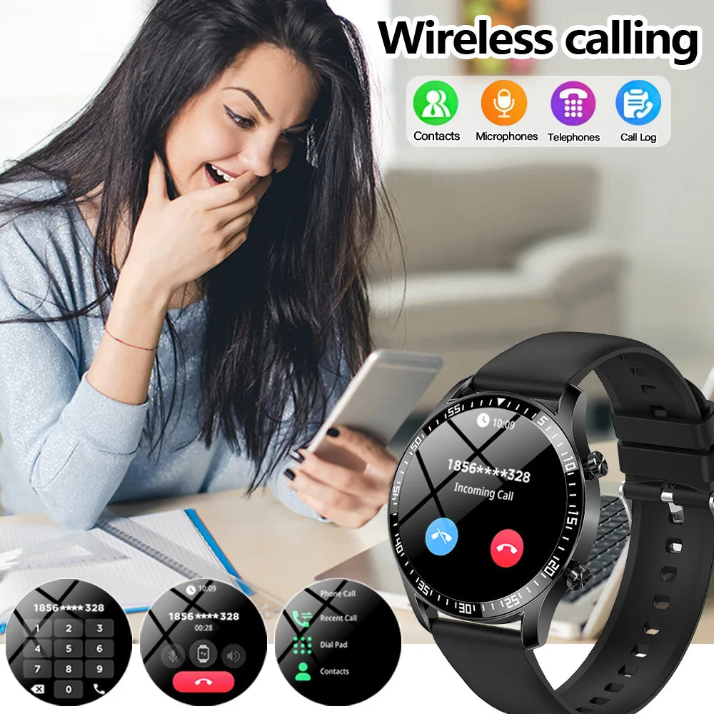 ERUN Men's Smartwatch – Bluetooth Calling & Sports Tracker