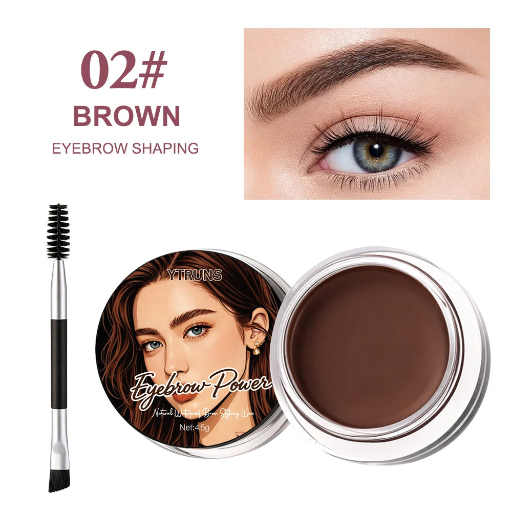 YTRUNS Tinted Brow Gel 6 Colors – Waterproof Eyebrow Mascara