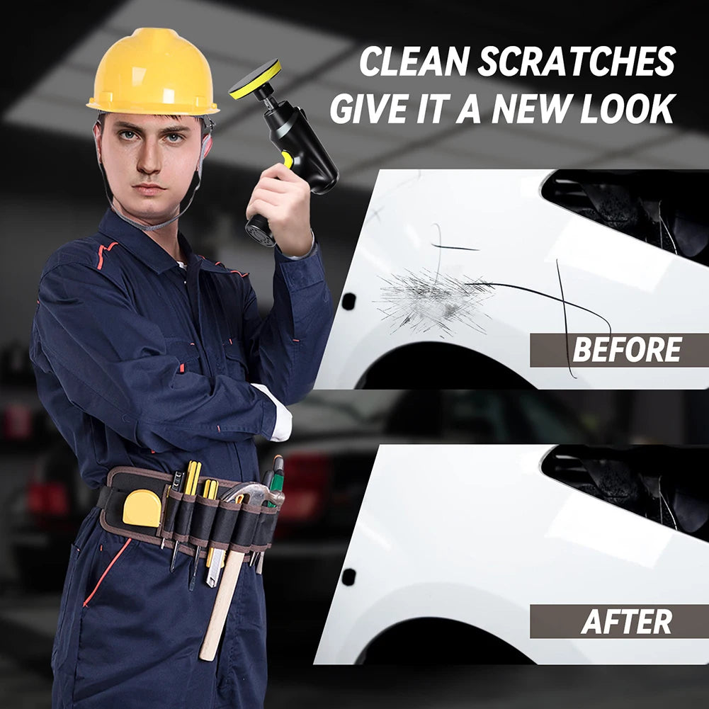 Cordless Car Polisher – 3-Speed Wireless Waxing & Buffing Tool