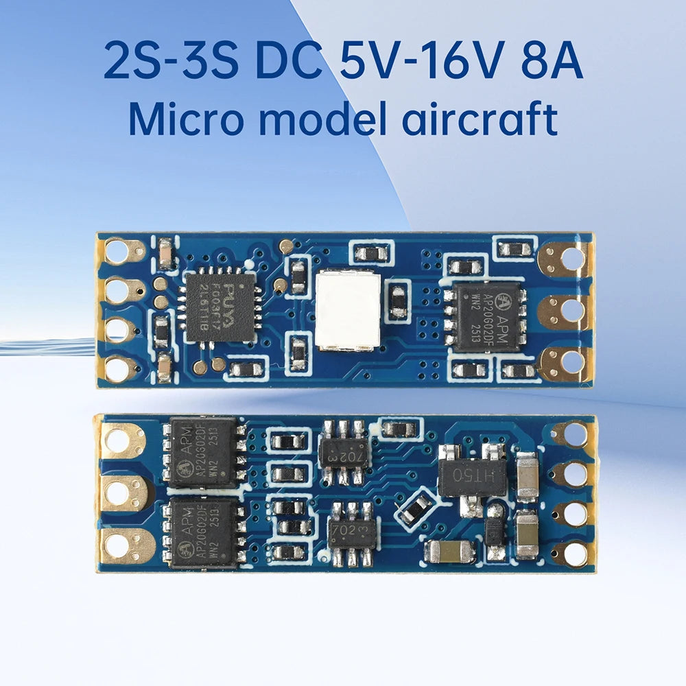 2S-3S DC5V-16V 8A RC Model Brushless ESC Controller PWM Motor Driver Board DL03 Compatible with 1104 1106 1306 Brushless Motor Oasis Select
