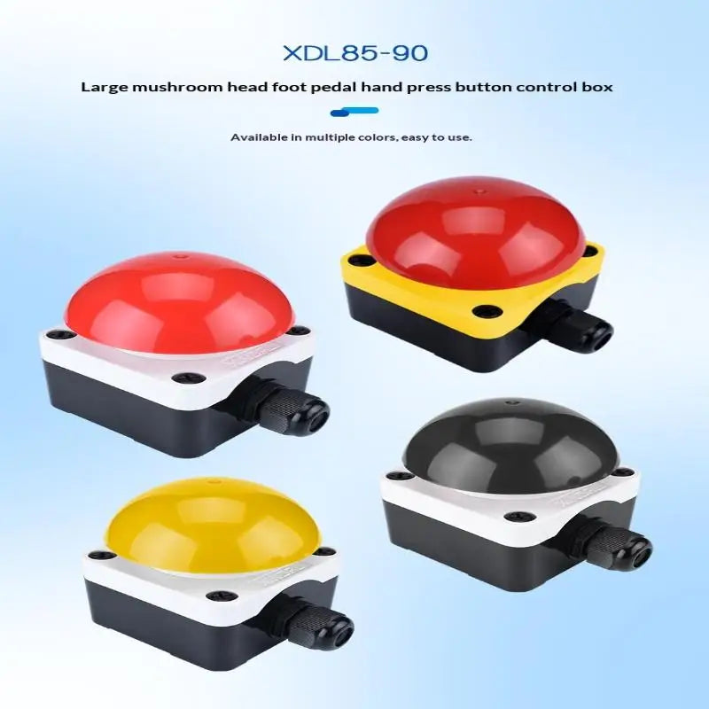 IP67 Waterproof Pedal Switch - Self Reset & Locked, NO/NC, /, As Emergency Stop Button For Contactor Oasis Select