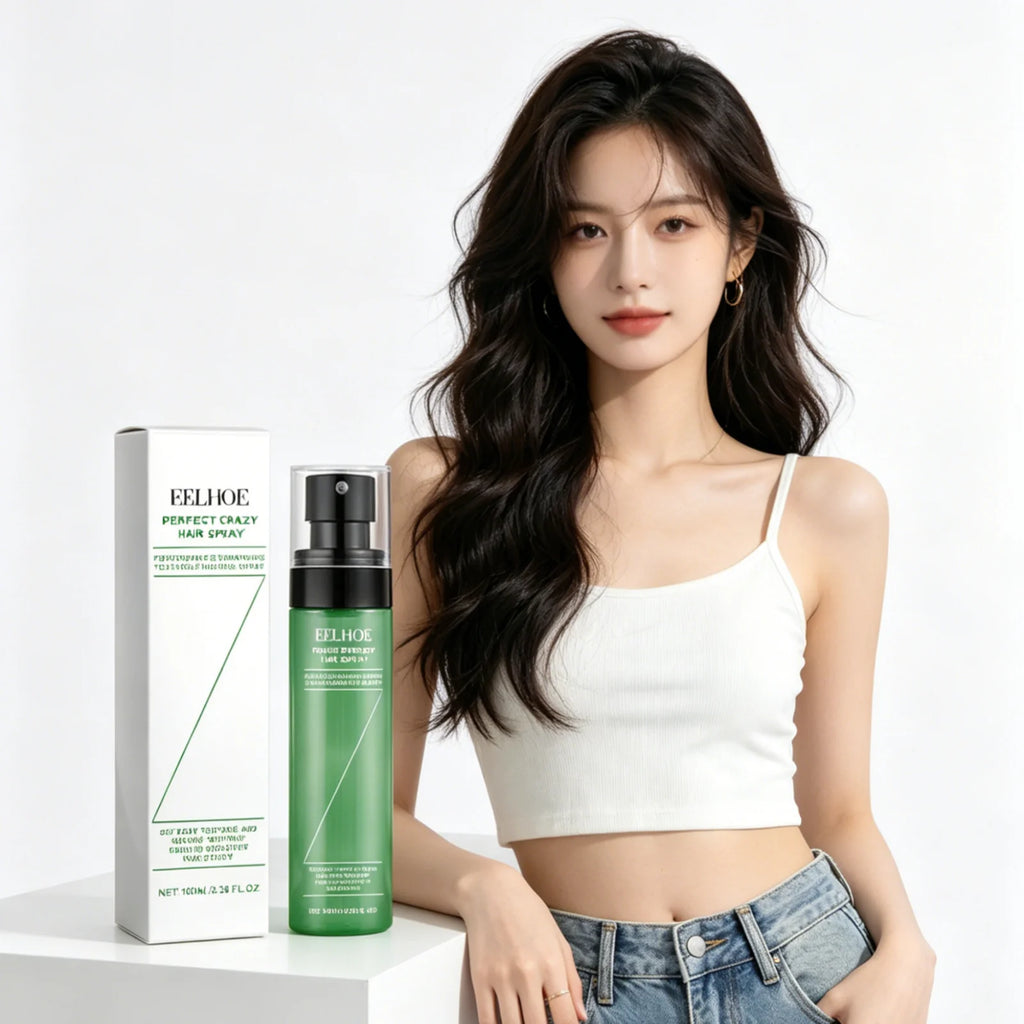 EELHOE Volumizing Hair Spray Oil Control Refreshing Anti Frizz Quick Dry Lightweight Non Greasy Soft Smoothing Hair Spray 100ml Oasis Select