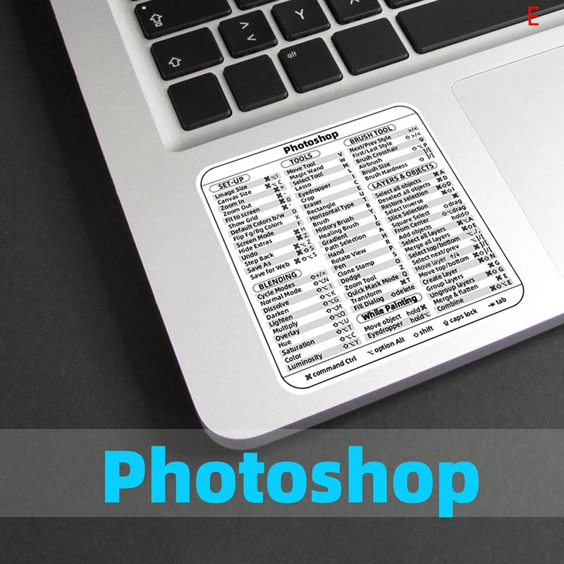 Windows PC Keyboard Shortcut Sticker – 14 Styles | PVC