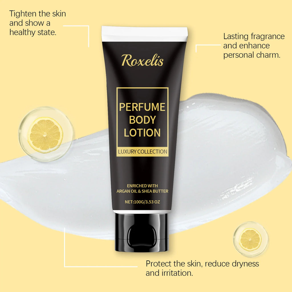 Roxelis Men's Lemon Scent Perfume Body Lotion Balm 100g