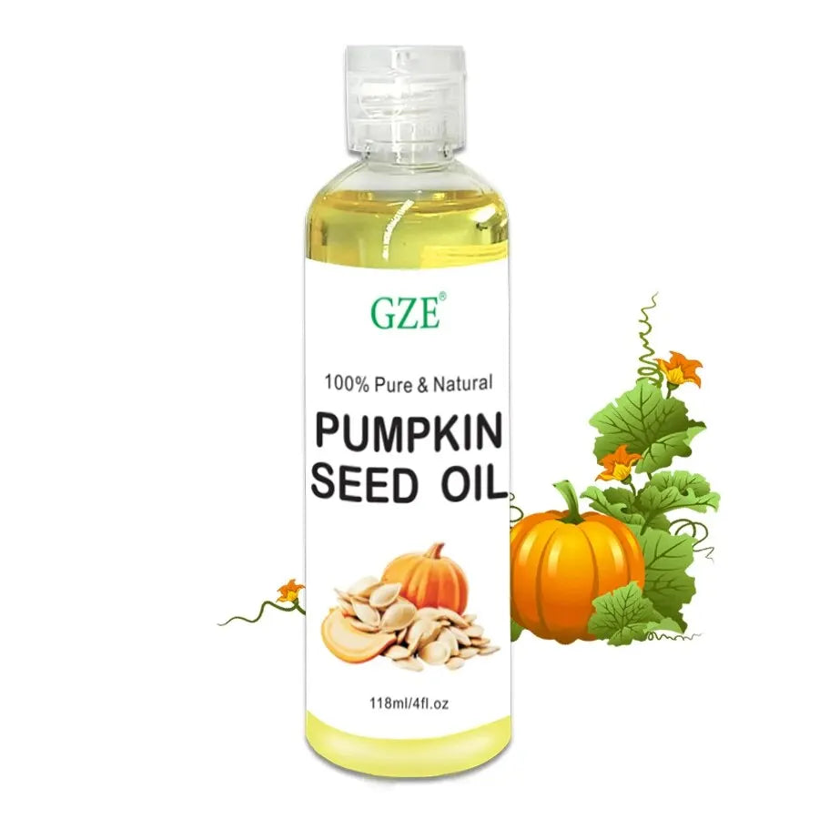 GZE Pumpkin Seed Carrier Oil – Cold Pressed Pure 118ml