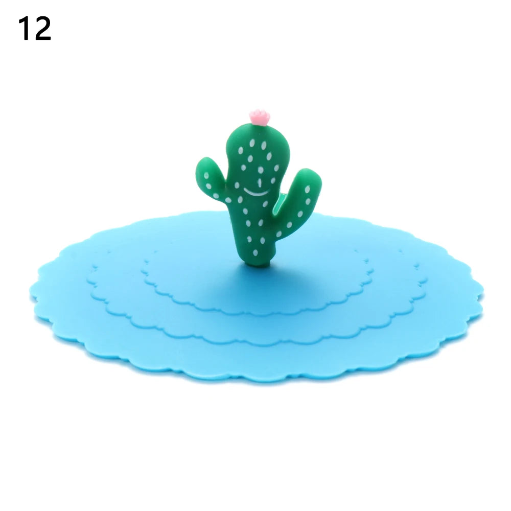 Seal Cap Reusable Leakproof Suction Cup Cover Dustproof Silicone Cup Cover Oasis Select 12