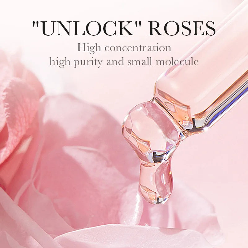 BIOAQUA Rose Hyaluronic Acid Facial Essence 30ml – Hydrating Serum Facial Essence Serum Oasis Select