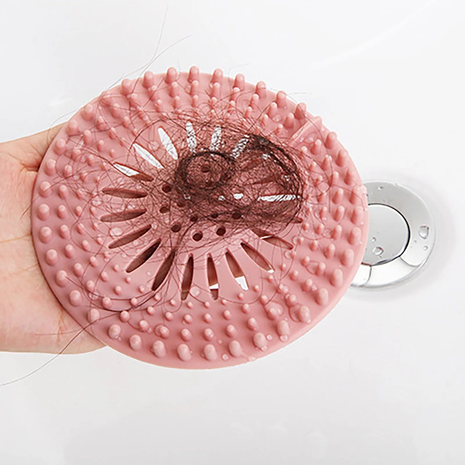 Hair Filter Sink Anti-blocking Strainer Bathtub Shower Floor Drain Stopper Silicone Kitchen Deodorant Plug Bathroom Accessories Oasis Select