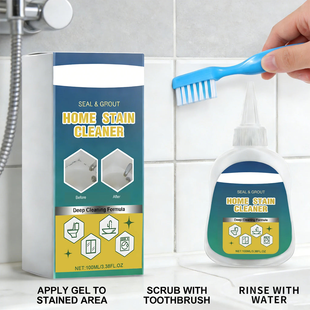 Home Stain Cleaner Remove Stain Multipurpose Household Decontamination Cleaning Gel for Sealing Ring Gap Mold Stains Cleansing Oasis Select