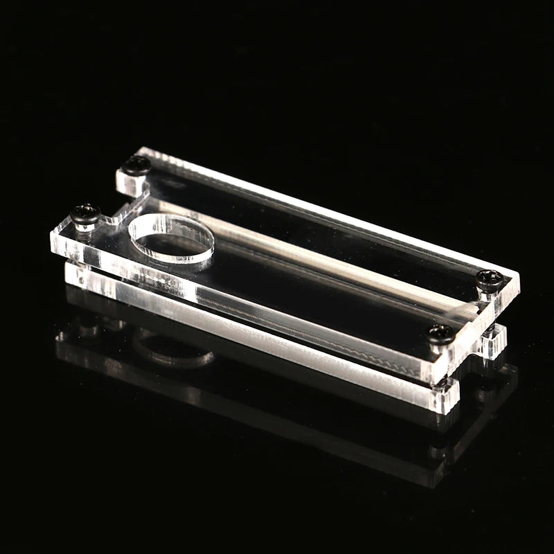 1Set Acrylic Hard Shell Transparent Protector Case Fixing Bracket with Screw for Raspbery Pi Pico Board Oasis Select