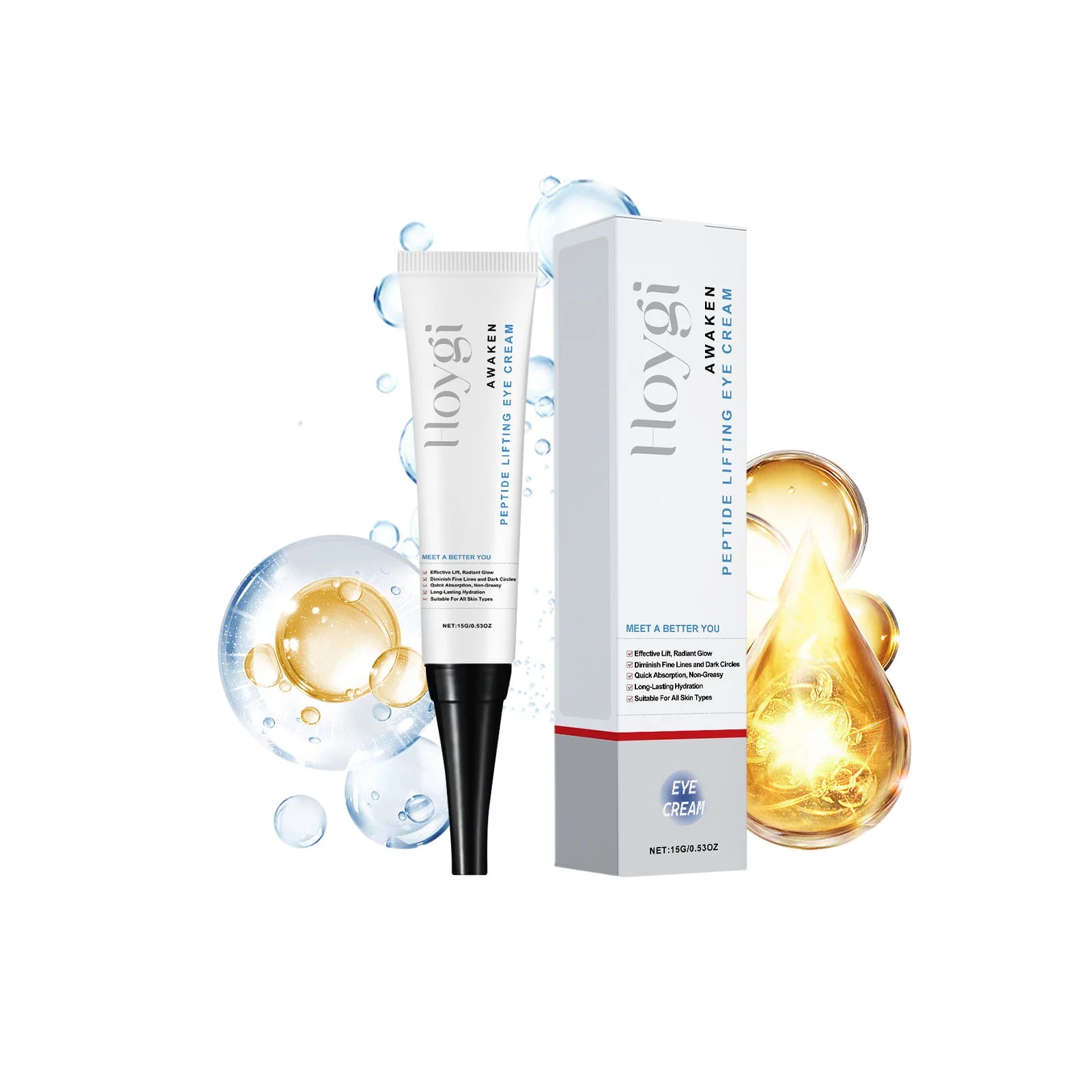 Hoygi Polypeptide Eye Cream – Dark Circles & Puffiness Peptide Eye Cream Oasis Select