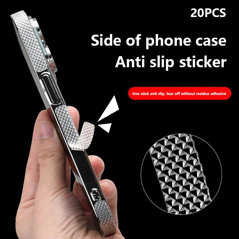 20 PCS Mobile Phone Case Anti-slip Sticker Side Anti-slip Earphone Computer Tablet Anti-slip Anti-collision Sticker DIY Oasis Select