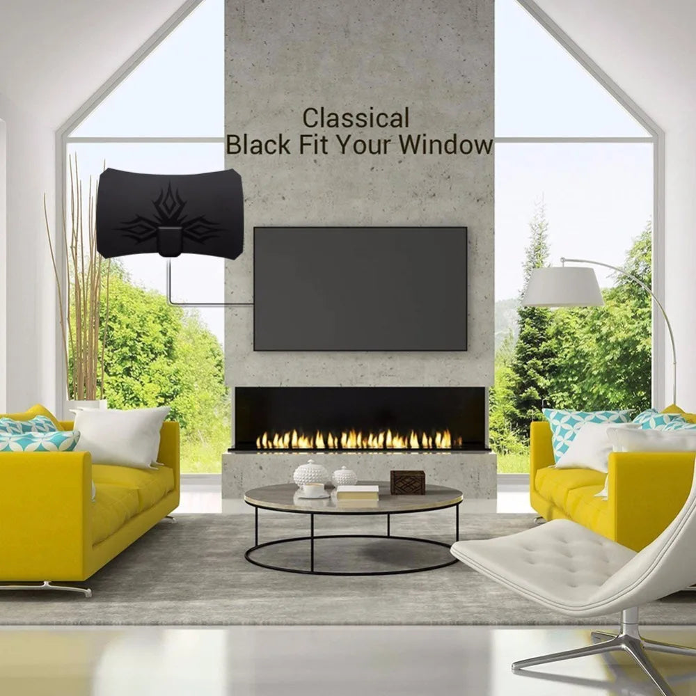 2025 ATSC 4K 1080P HDTV Antenna DVB T2 Flame Design Digital TV Antenna Enhanced Signal Reception Oasis Select