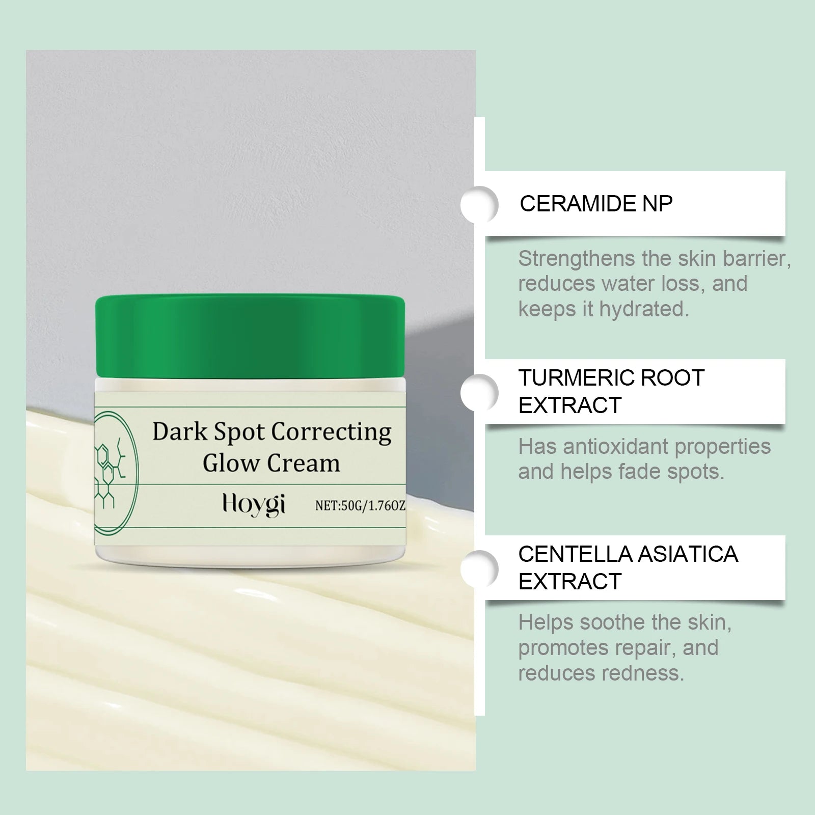 Hoygi Dark Spot Correcting Face Cream – Brightening 50g