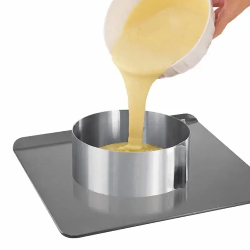 Adjustable Stainless Steel Round Cake Ring Mould for Mousse
