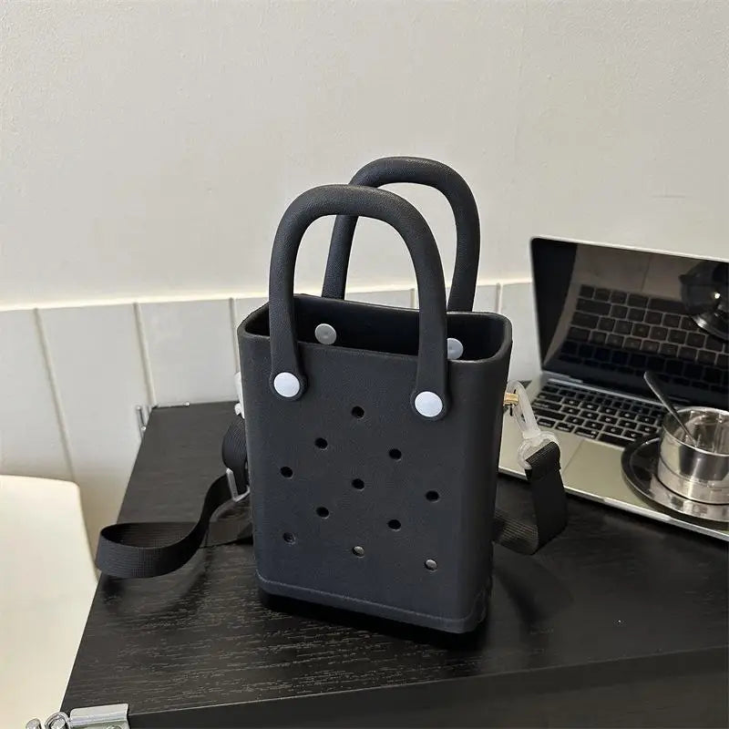 Women Mini Tote Bag EVA Flexible Bag Practical for Vacation Office and Travel Shopping Oasis Select