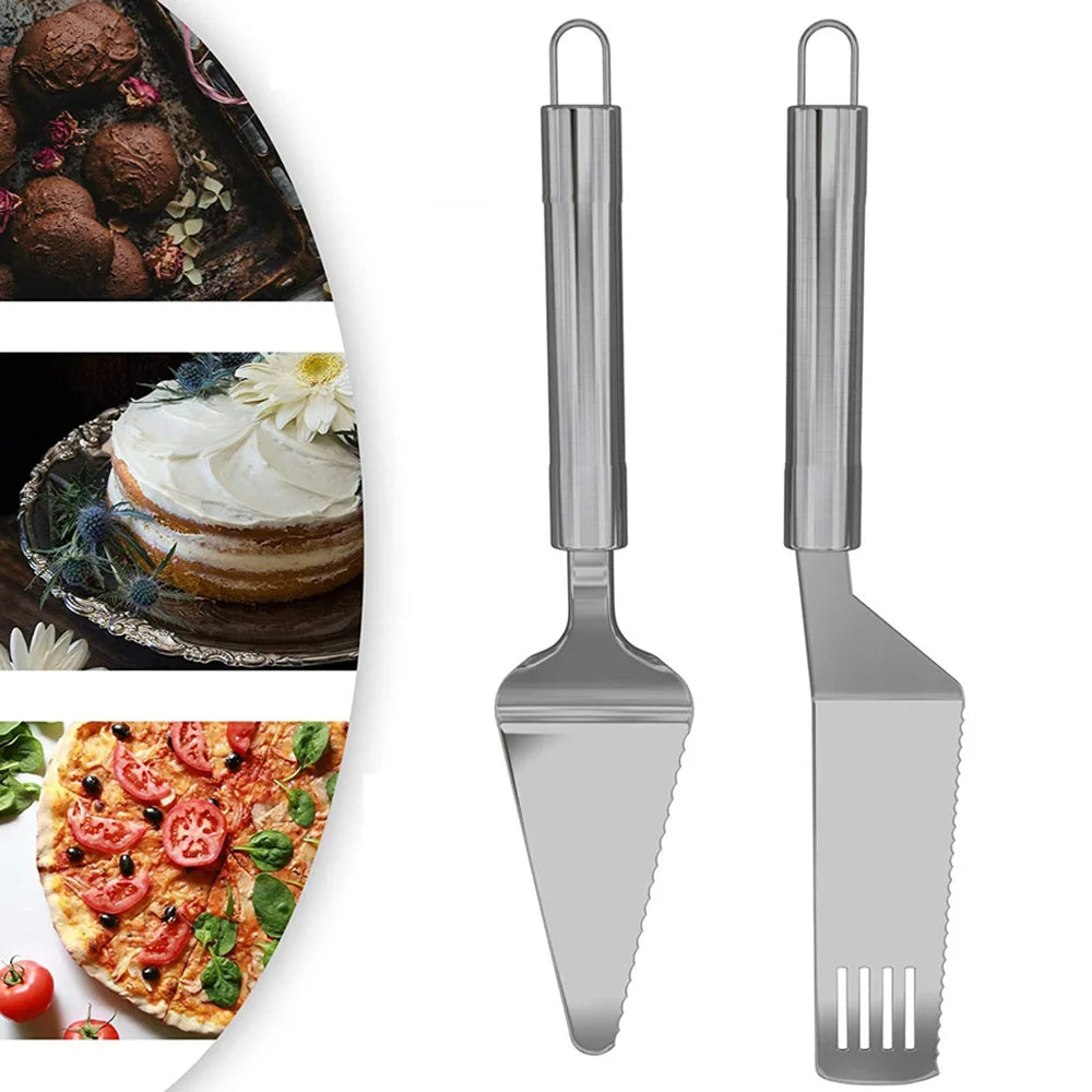 Stainless Steel Pie Server, Cake Cutter & Pizza Spatula Pie Server Spatula Oasis Select