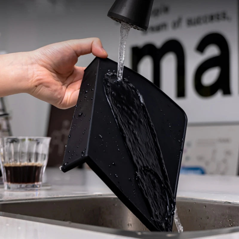 Coffee Tamper Mat Food Grade Nonslip Silicone Flat And Corner Press Powder Pad Espresso Coffee Tamping Rest Holder Tools Oasis Select