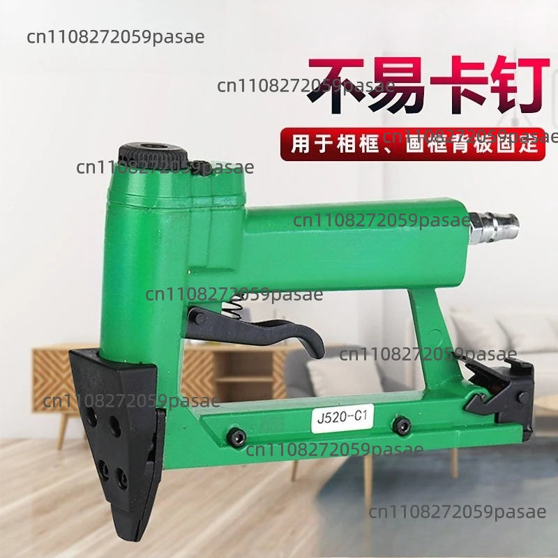 Pneumatic Staple Gun J520-C1 – Air Stapler for Picture Frames