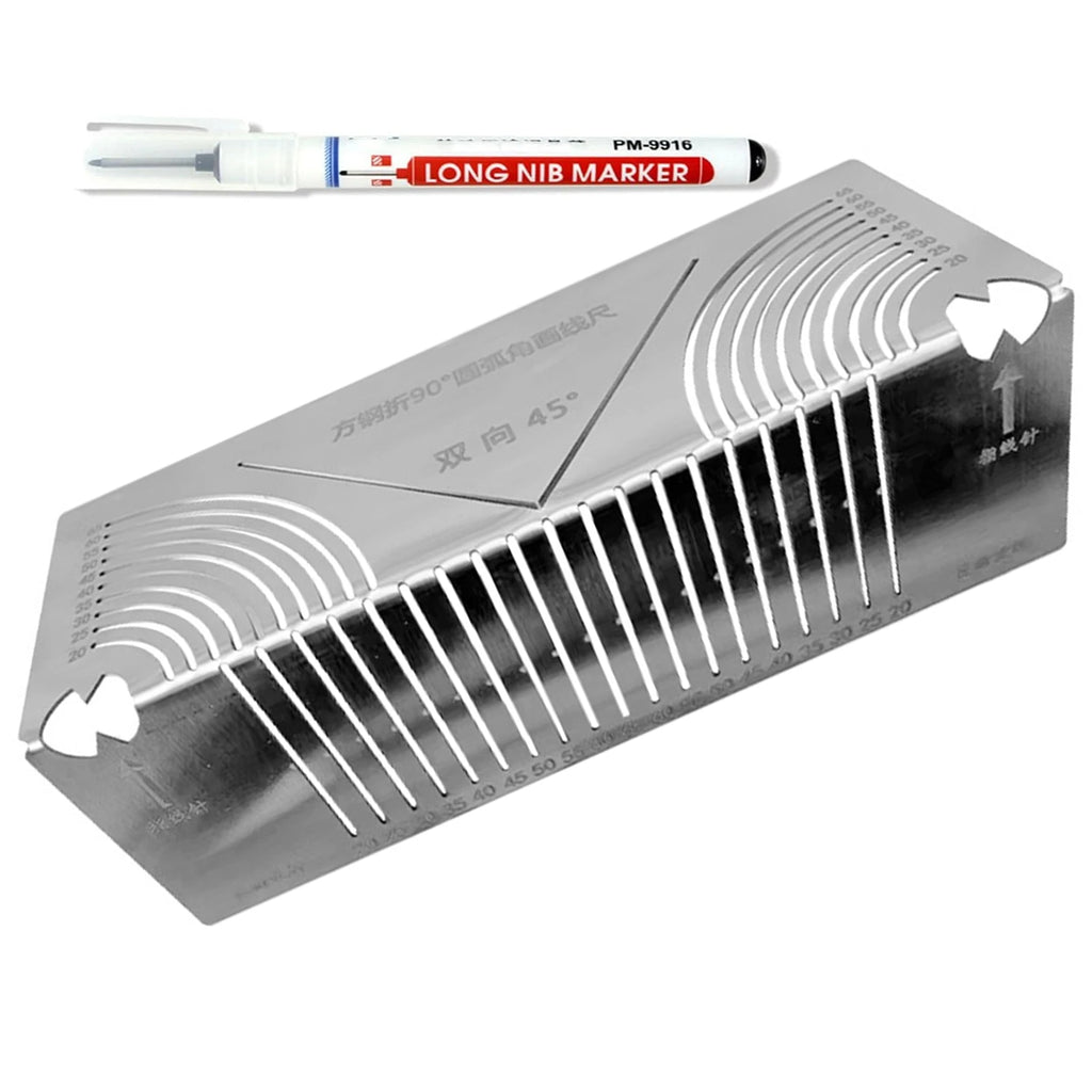 Precision-Flex Angle Arc Marking Tool | Pipe Saddle Guide