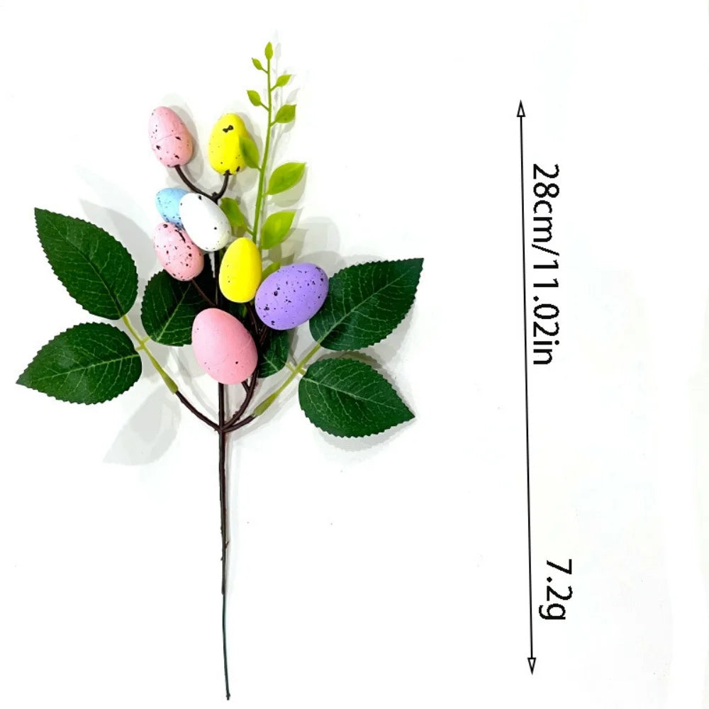 Easter Egg Flower Branch DIY Spring Tree Decoration | Rabbits