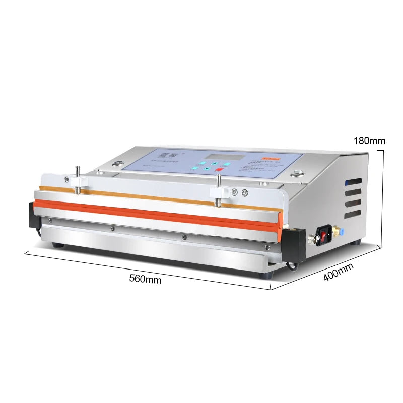 LZHZXY Commercial Pneumatic Vacuum Sealer 500/600MM | Food Packer