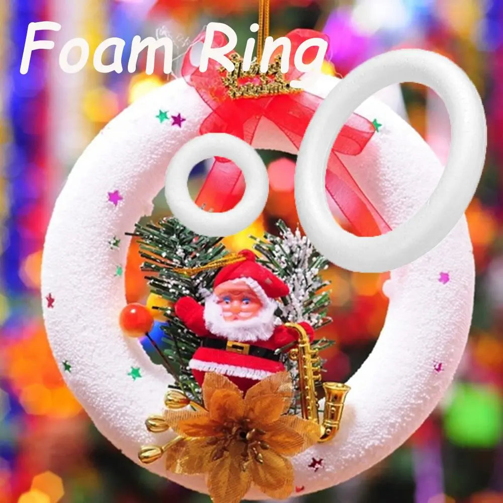 DIY Party Wedding Foam Ring Round Craft Material Donuts Mould Oasis Select
