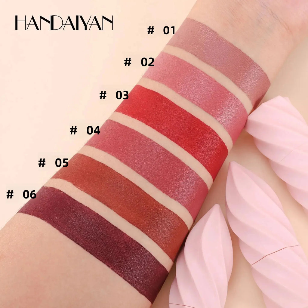 Handaiyan Matte Velvet Lipstick – Waterproof, Long-Lasting