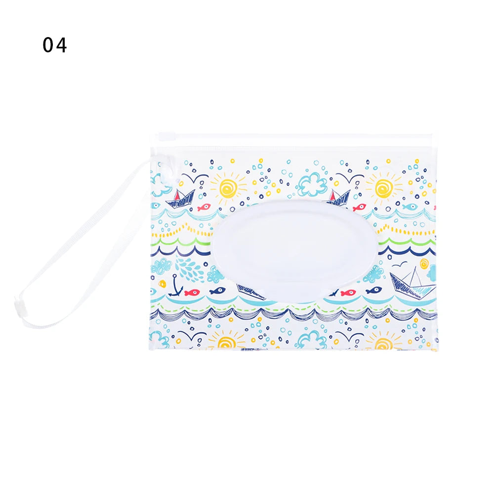 1PC Fashion Reusable EVA Cleaning Wipes Case Wipes Container Baby Wet Wipes Box Wet Wipes Bag Oasis Select 4
