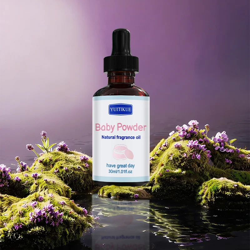 YUITIKUE Baby Powder Fragrance Oil – Floral Aroma 30ml