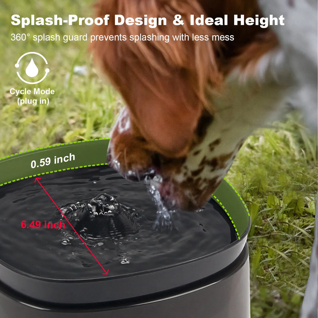 The Automatic Filtration and Circulation Water Dispenser Is A Large-capacity Intelligent Dog Pet Water Dispenser Oasis Select