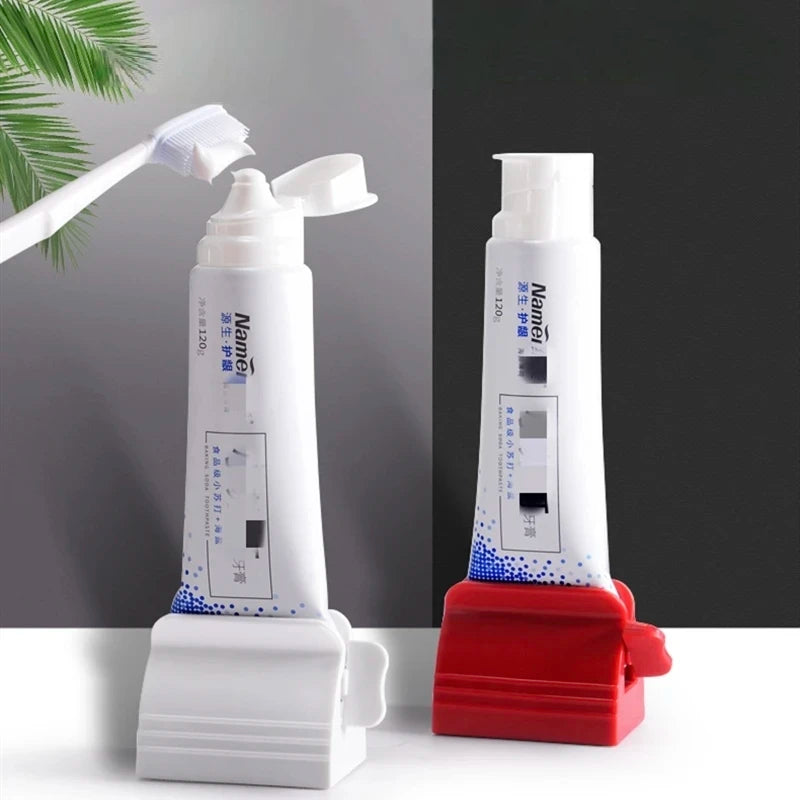 Toothpaste Tube Squeezer & Roller Dispenser | Bathroom Gadget
