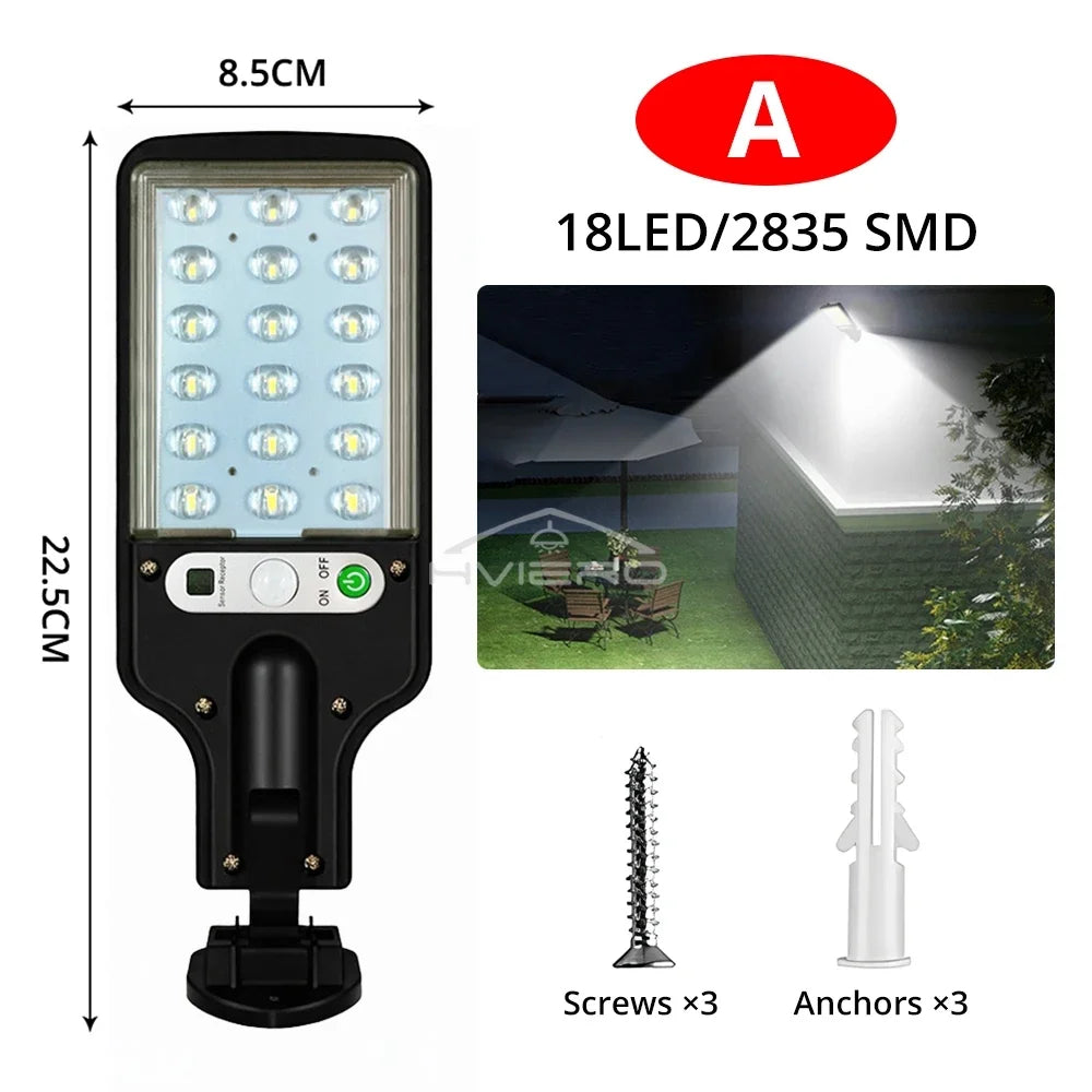 Solar LED Motion Sensor Outdoor Garden Light | IP65 Waterproof