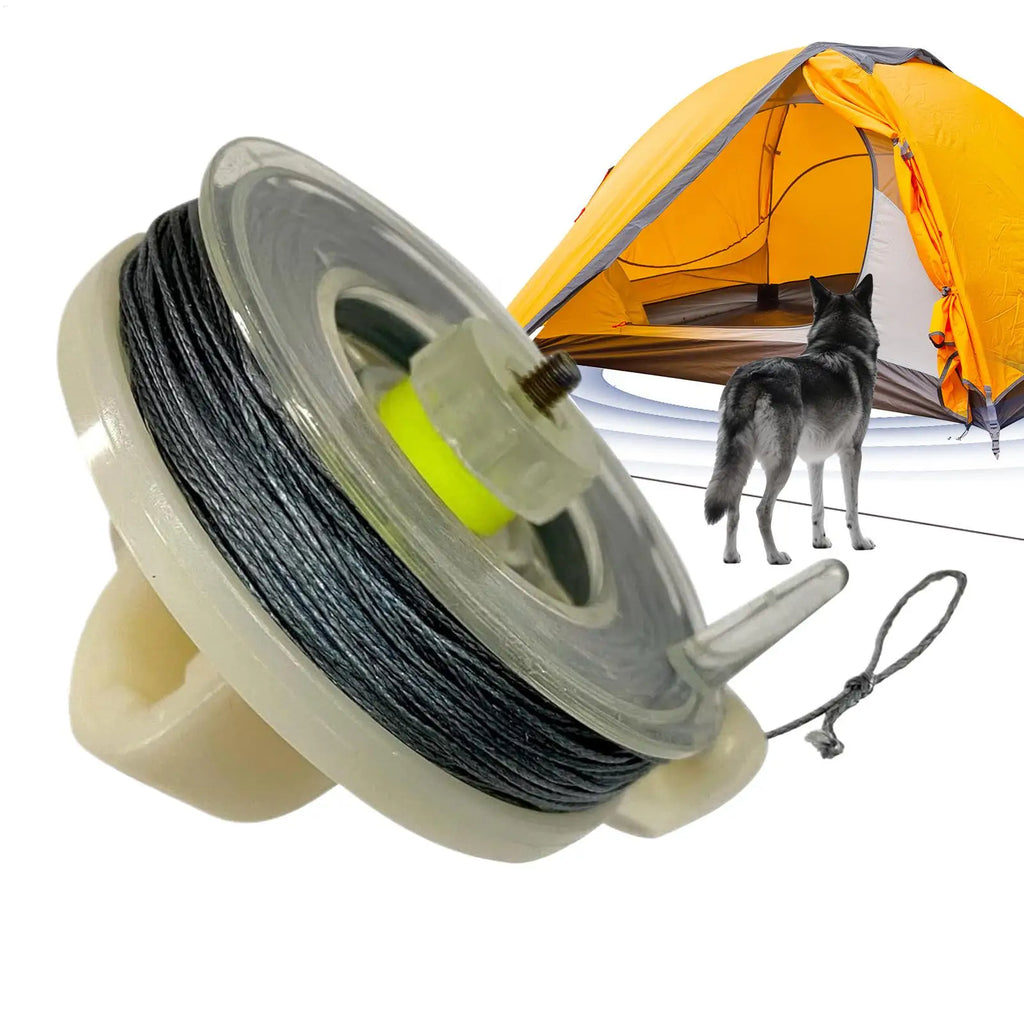 Outdoor Siren Trip Rope Accessories Trip Wire Trip Wire on Reusable Reel Weatherproof Early Warning Security System for Camping Oasis Select