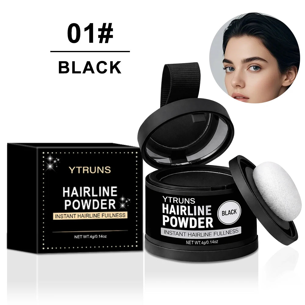 YTRUNS Hairline Powder Medium Brown | Root Touch-Up Shadow 4g