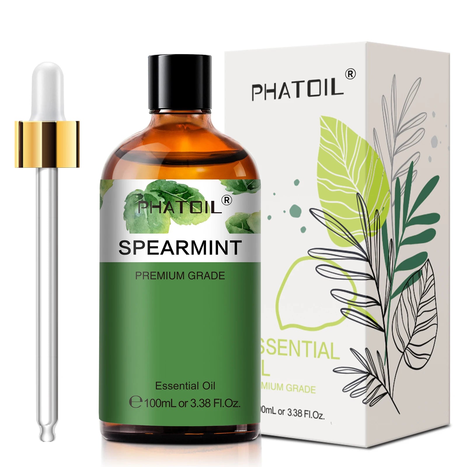 PHATOIL 100ml Pure Essential Oils for Diffuser | Aromatherapy