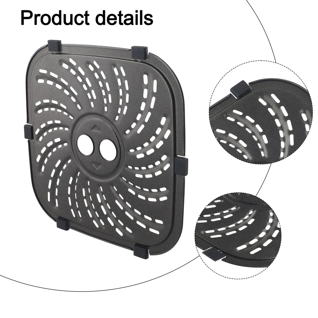 Airfryer Basket Air Fryer Grill Plate For PowerXL For Vortex Pro Air Fryer Plus With Tabs Food Cooking Divider Kitchen Accessory Oasis Select