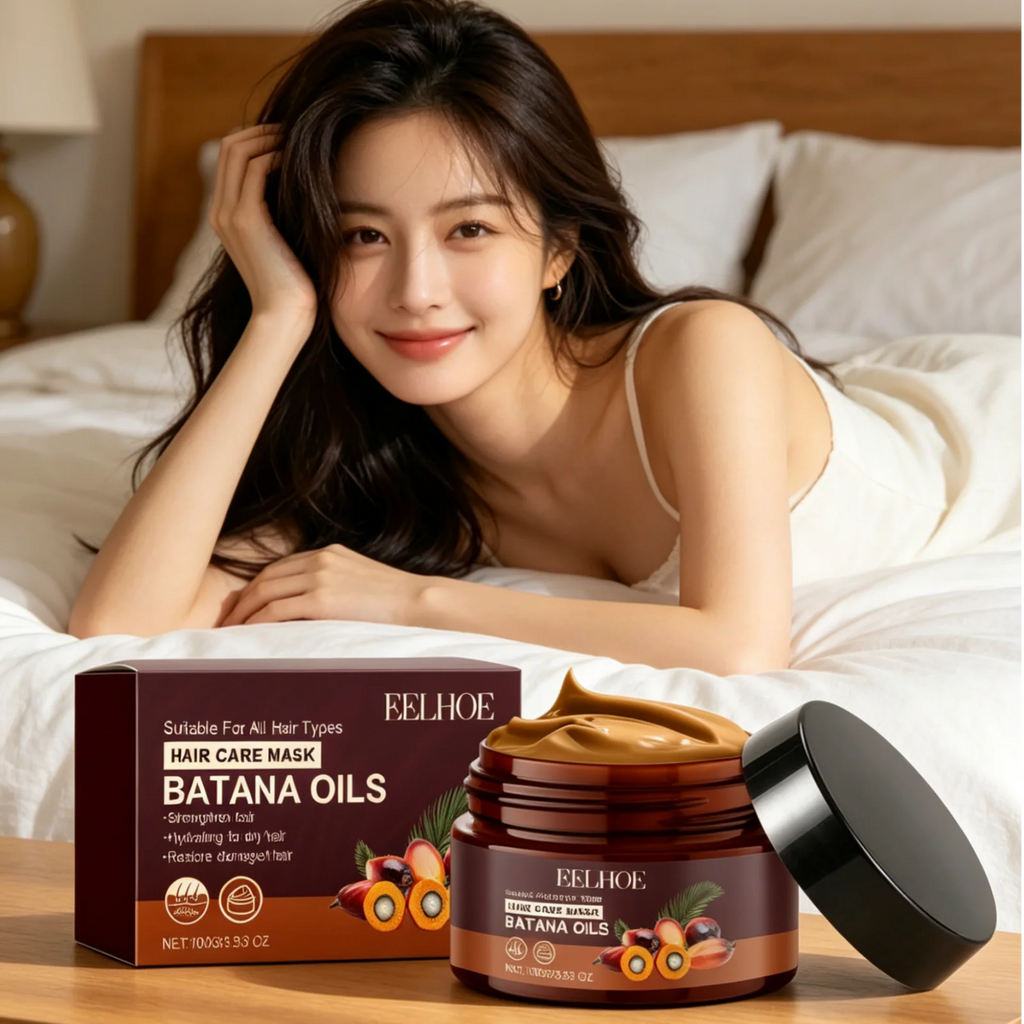 EELHOE Batana Oil Deep Conditioning Hair Mask 100g Deep Conditioning Hair Mask Oasis Select 2pcs